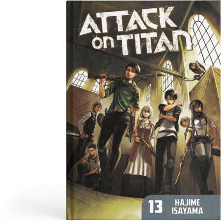 مانگای Attack on Titan Vol.13